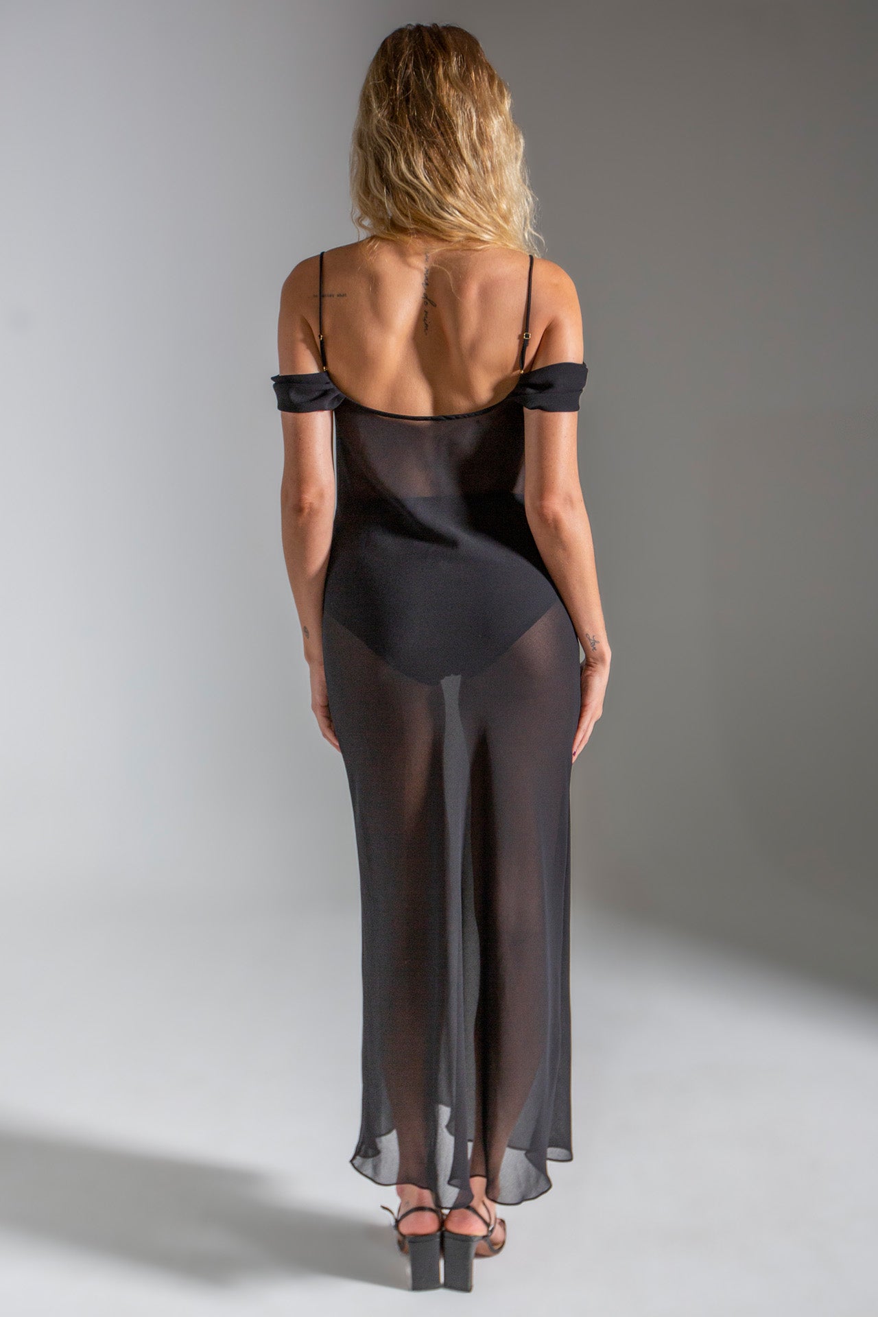 90's Slip Dress Preto